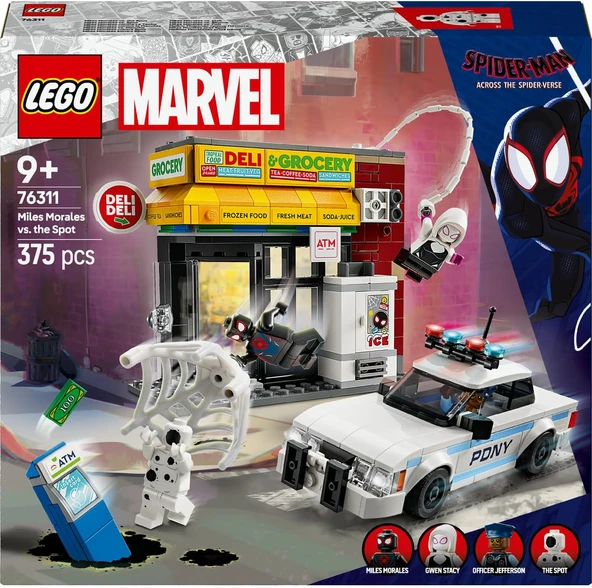 LEGO 76311 Marvel Spider-Verse: Miles Morales, Spot'a Karşı ürün görseli 1