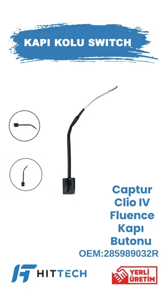 Renault fluence clio ıv captur kapı kolu eller serbest butonu ürün görseli 1