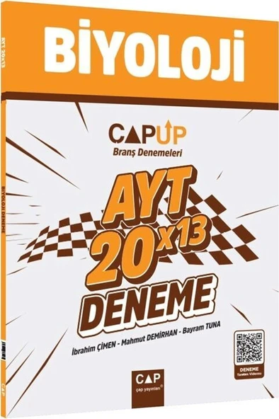 AYT Biyoloji 20 X 13 Up Deneme Çap Yayınları ürün görseli 1
