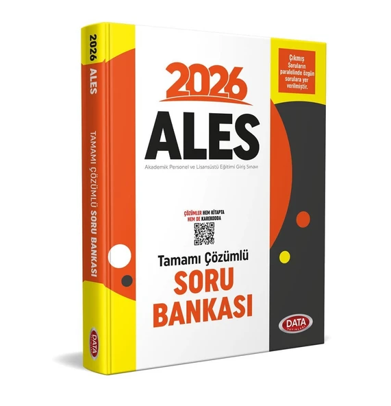2026 ALES Tamamı Çözümlü Soru Bankası Data Yayınları ürün görseli 1