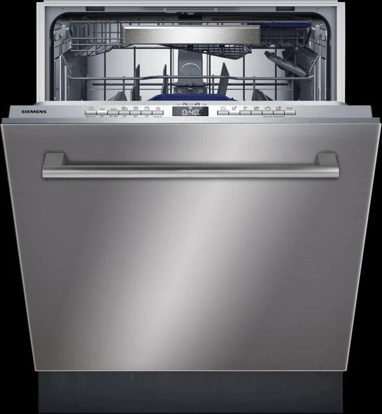 Siemens SN45EY01NT Tam Ankaster Tezgah Altı Bulaşık Makinesi 60 cm Inox iQ500 ürün görseli 1