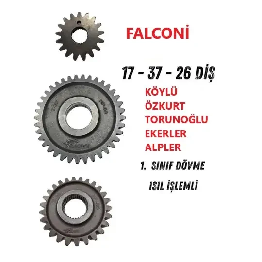 Falconi Rötovatör Şanzıman Yan Dişli - Resim 2