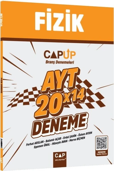 AYT Fizik 20 X 14 Up Deneme Çap Yayınları ürün görseli 1