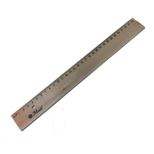 CT02 Masis Ahşap Cetvel 30 cm ürün görseli 1