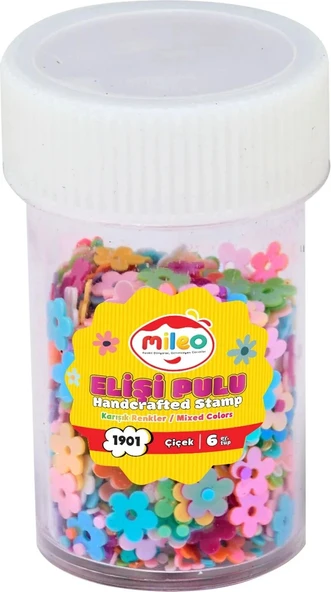 Mas Mileo 1901 Elişi Pulu Karışık Renkler 6 Gr Tüp Çiçek ürün görseli 1