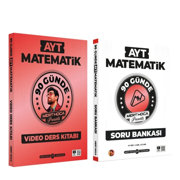 Mert Hoca AYT Matematik Kampı Video Ders Notu ve Soru Bankası Seti 2 Kitap ürün görseli 1