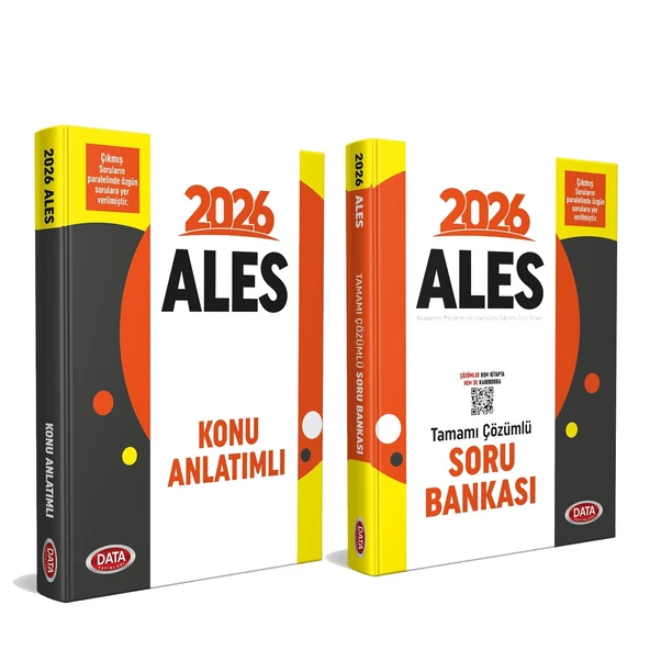 Data Yayınları 2026 ALES Konu ve Soru Seti 2 Kitap ürün görseli 1