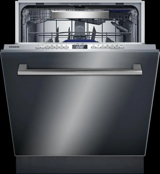 Siemens SN45EB01NT Tam Ankastre Tezgah Altı Bulaşık Makinesi 60 cm Siyah iQ500 ürün görseli 1