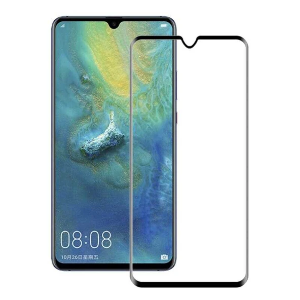 Huawei Mate 20 Ekran Koruyucu Ekranı Tam Kaplayan Kenarları Kırılmaya Dayanıklı Cam Koruyucu ürün görseli 1