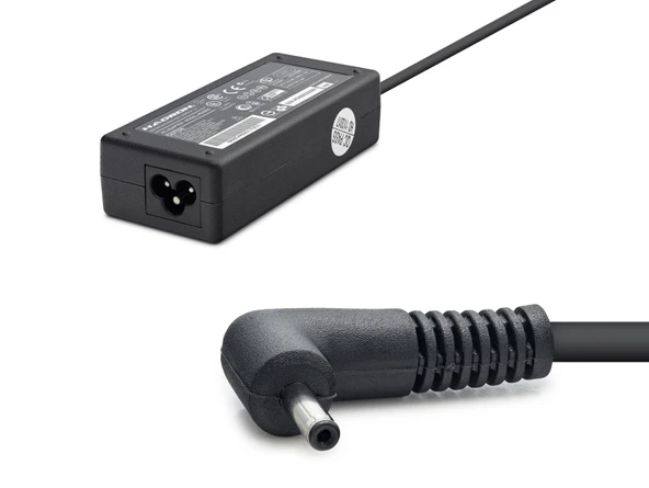 19V 3.42A 65W Laptop Adaptörü - 3.0X1.1Mm - Asus Samsung Uyumlu - Siyah HD8805 ürün görseli 1