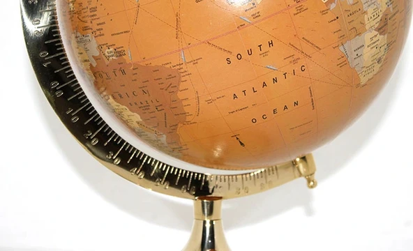 Pirinç Dünya Küre 47 Cm 3389 - Resim 2