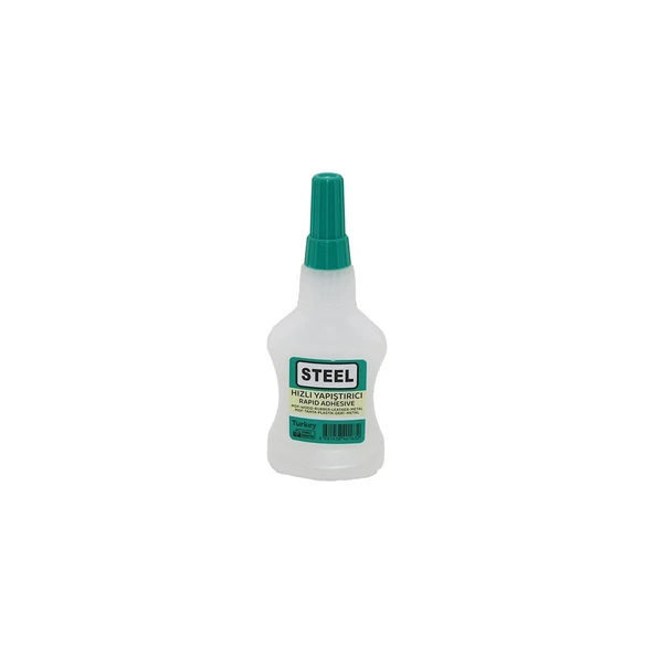 24 ADET WİNCELL STEEL HIZLI YAPIŞTIRICI 37GR 200ML MDF-AHŞAP-METAL-PLASTİK-DERİ (Timya/Go1395) 227097 ürün görseli 1