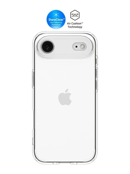 Spigen iPhone Air ince ie Uyumlu Kılıf Ultra Hybrid Sararma Karşıtı DuraClear Hava Kanalı Teknolojisi Askeri Sınıf Koruma Şeffaf Kapak Crystal Clear ürün görseli 1