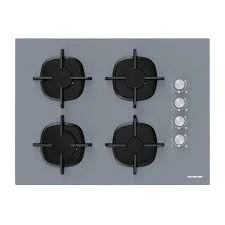 Silverline CS5610S01 Gri Cam Ankastre Ocak - OUTLET ( AÇIKLAMAYI OKUYUN ) ürün görseli 1