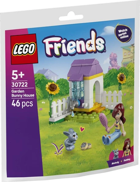 LEGO Friends 30722 Garden Bunny House ürün görseli 1