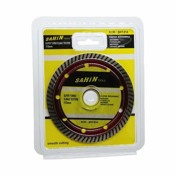 MERMER GRANİT SERAMİK İNCE HASSAS TURBO KESİCİ DİSK 115X22.2-3MM (4915) ürün görseli 1