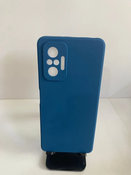 REDMİ NOT 10 PRO GECE MAVİSİ SLİKON MAVİSİ KILIF ürün görseli 1