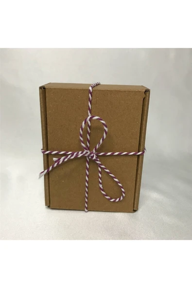 Mor Beyaz Iki Renkli Bileklik Takı Paketleme Ipi Two Colour Yarn String - 20 Metre ürün görseli 1