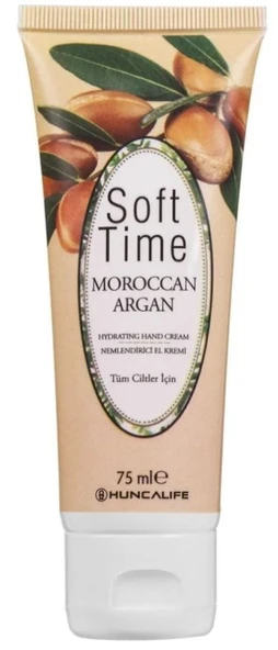 Huncalife Soft Time Argan Yağlı Gençleştirici El Kremi 75 ml ürün görseli 1