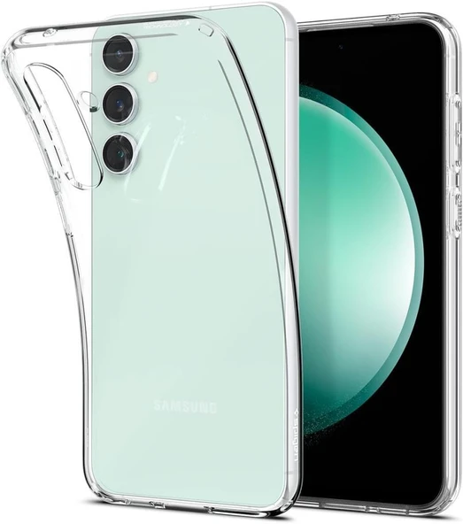 Spigen Galaxy S23 FE ile Uyumlu Kılıf Liquid Crystal 4 Tarafı Tam Koruma Crystal Clear ürün görseli 1