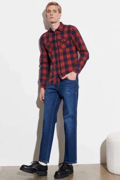 Texas Jean Pantolon MidBlue MidBlue 33 30 - Resim 4
