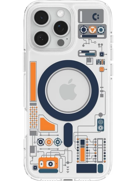 Spigen iPhone 16 Pro ile Uyumlu Kılıf Ultra Hybrid MagFit MagSafe Özellikli Analogue ürün görseli 1