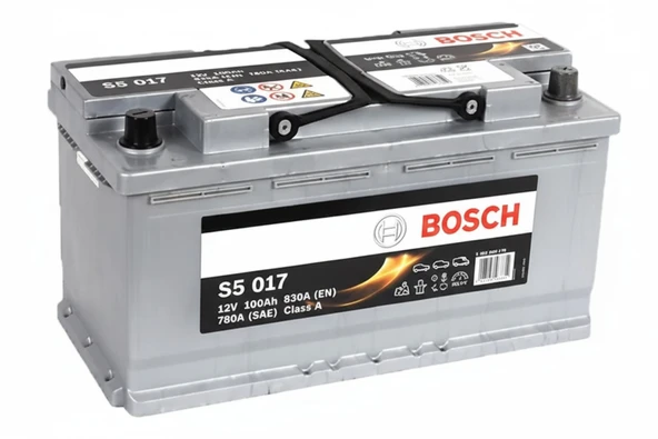 Bosch S5 017 12 V 100 Ah 830 AEN Akü ürün görseli 1