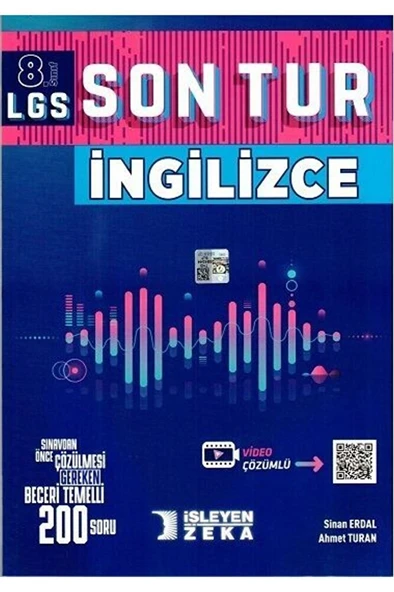 İŞLEYEN ZEKA YAYINLARI 8. SINIF LGS İNGİLİZCE RİTİM SON TUR ürün görseli 1