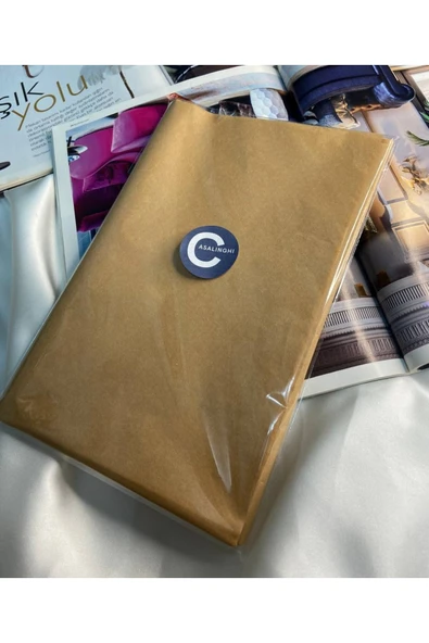Capuccino Pelür Kağıdı Tissue Paper Carta Velina 50x70 CM (5 Adet) ürün görseli 1