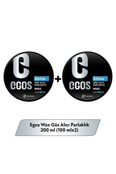 Egos Wax Gözalıcı Parlaklık 100 ml x 2 Adet ürün görseli 1