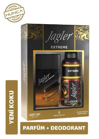Jagler Extreme Erkek Parfüm Seti ( Parfüm Edt 90 ml Deodorant 150 ml ) ürün görseli 1