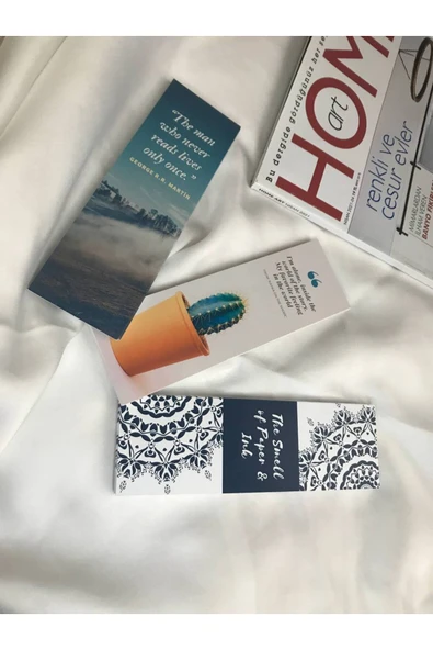 Kitap Ayracı Seti Hediyelik Okul Kurs Birthday Ayraç Bookmark - 48 Adet ürün görseli 1