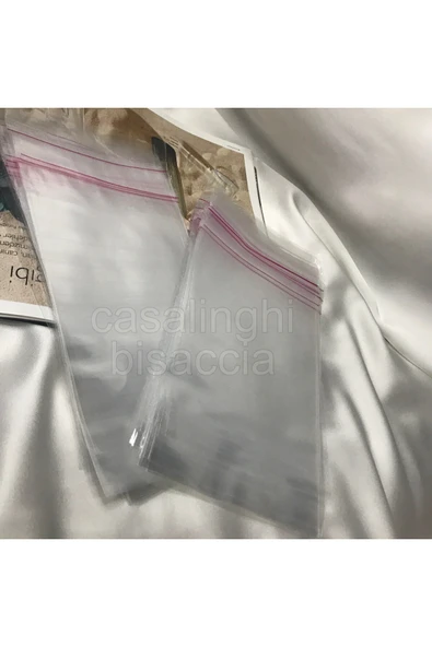 Yapışkanlı Jelatin Poşet Bantlı Şeffaf Opp Torba Paket 15x25cm (KAPAK PAYI DAHİL) - 50 Adet ürün görseli 1