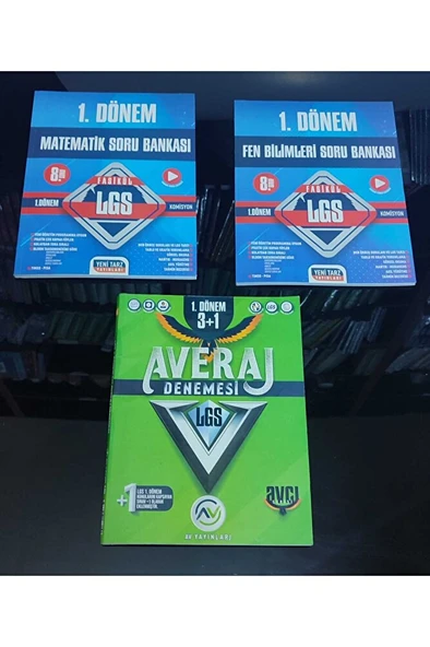 YENİ TARZ LGS 1.DÖNEM TEKRAR SET ürün görseli 1