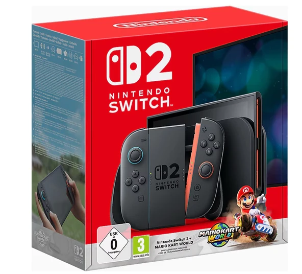 Nintendo Switch 2 + Mario Kart World Bundle Oyun Konsolu ürün görseli 1