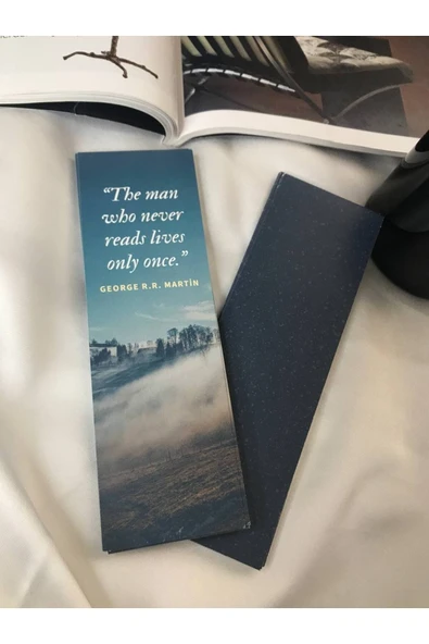 İngilizce Kitap Ayracı Çift Traflı Hediyelik Okul Kurs Birthday Ayraç Bookmark - 20 Adet ürün görseli 1