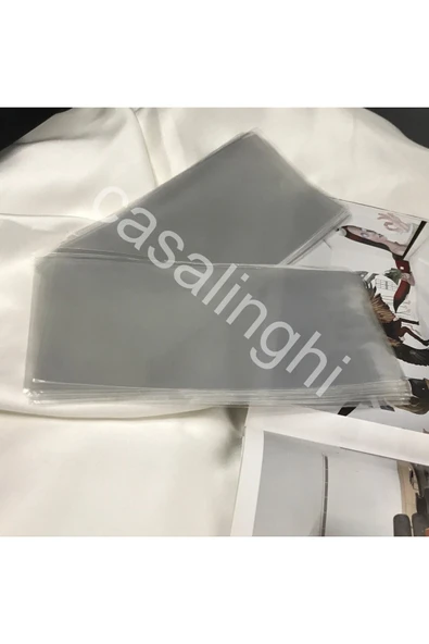Bantsız Jelatin Poşet Yapışkansız Şeffaf Opp Torba Paket 10x20 Cm - (50 ADET) ürün görseli 1