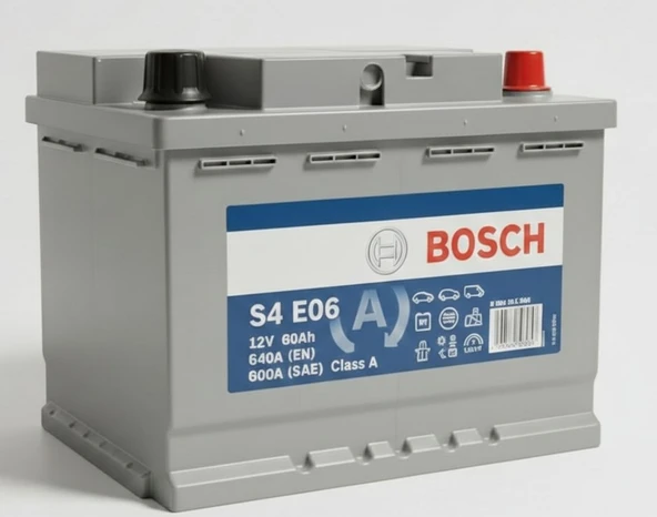 Bosch S4 E06 EFB 12 V 60 Ah Start-Stop Akü ürün görseli 1