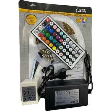 CATA CT-4558 RGB ŞERİT LED SET (60 CİP 5050) ürün görseli 1