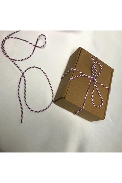 İki Renkli Paket Ipi 5 Farklı Renk Bileklik Two Colour Yarn String - 50 Metre ürün görseli 1