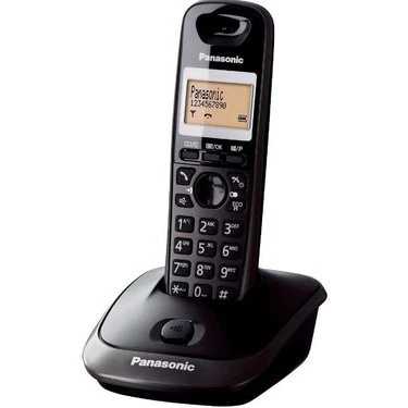 Panasonic KX-TG2511 Siyah Telsiz Dect Telefon 50 Rehber Handsfree ürün görseli 1