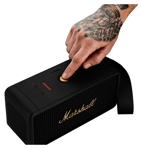 PTTAVM: MARSHALL ZD.1006034 Marshall Middleton BT, Blk&Brass Hoparlör