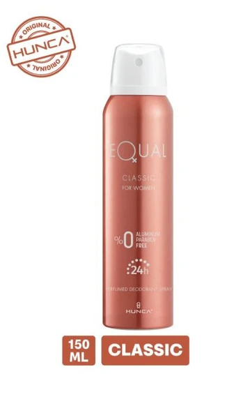 Equal Classic Kadın Parfüm Seti ( Edt Parfüm 75 ml + Deodorant 150 ml ) - Resim 2