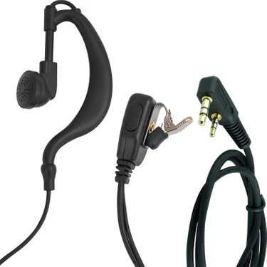 ASELSAN ZETCOM GYQ N446 Telsiz Uyumlu Mikrofonlu Kulaklık Siyah Ergonomik Tasarım Dayanıklı Yapı ürün görseli 1