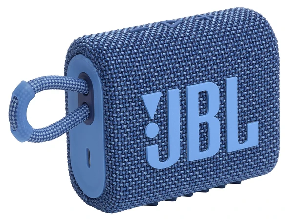 JBL Go3 Mavi Ekolojik JB.JBLGO3ECOBLU, IP67, Bluetooth Hoparlör ürün görseli 1
