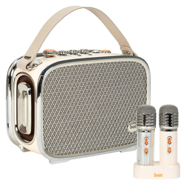 DIVOOM SongBird Ultra 100W Çift Mikrofonlu Karaoke Bluetooth Hoparlör , Taşınabilir Ses Bombası , 8 Saate Varan Çalma Süresi , Hoparlör ürün görseli 1