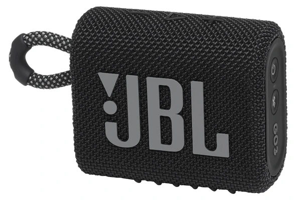 JBL Go3 Siyah JB.JBLGO3BLK, IP67, Bluetooth Hoparlör ürün görseli 1