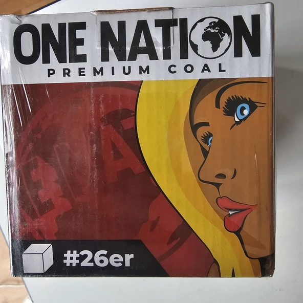 One Nation Nargile Kömürü 26 Er - Resim 6