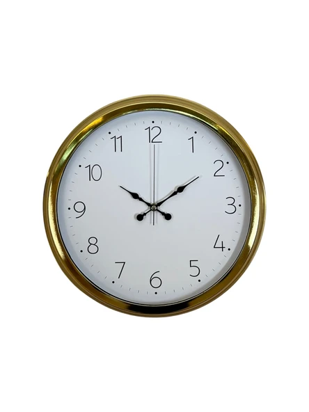 Pi time 40 Cm Gold Lüks Duvar Saati ürün görseli 1