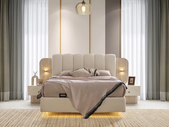 Malaga mdf YATAK ODASI TAKIMI - Resim 4